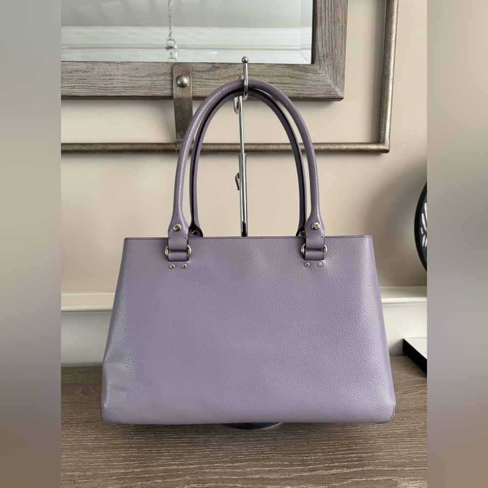 Kate Spade Lavender Tote Bag - Picture 3 of 16